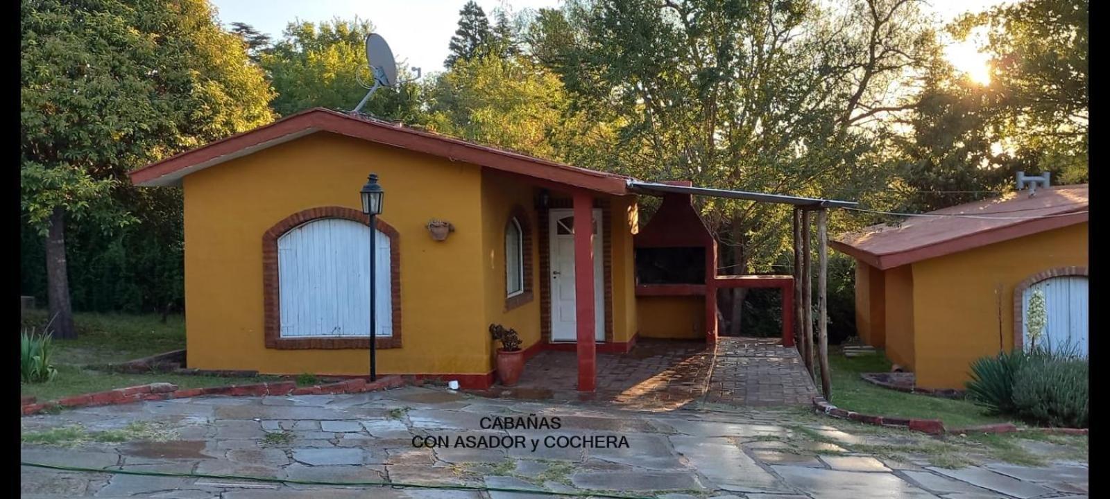 Вилла Complejo Cabanas Del Alto Вилья-Джардино Экстерьер фото